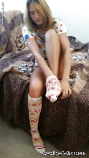 Foot fetish socks - XXX Dessert - Picture 2