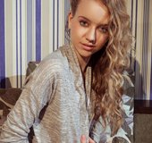 Ukrainian skinny blonde