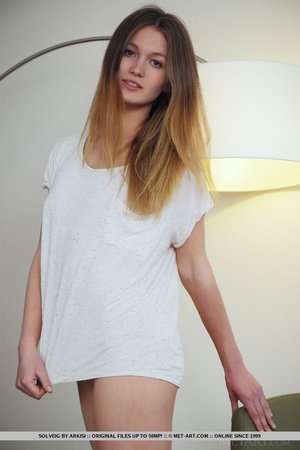 Natural european teen