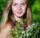 Russian skinny model teen