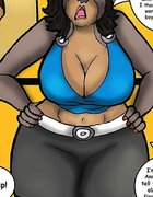 Check out a voluptuous chick in a cat costume