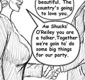 Good-looking MILF into politics takes office