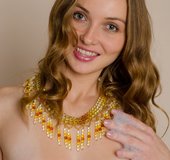 Russian skinny slim brunette