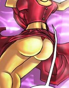 Big-assed MILF has her manservant massage her