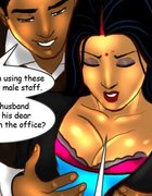 Boss lusts after his chesty new worker