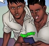 Young men watch hot mobile porn