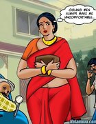 Indian woman does not like being ogled in public