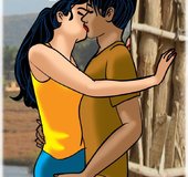 Hot foreplay for a youthful and attractive duo