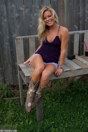 Blonde tease