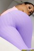 Brunette yoga pants