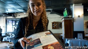 Latina pussy waitress