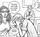 Kinky mom bonds with her teenage son