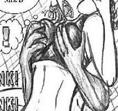 Young man rubs his cock on a MILF’s big ass