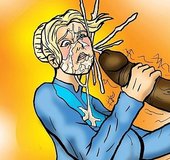 Chesty wife covered in cum by a black man’s BBC