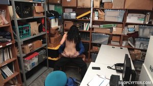 Kinky sex for a thieving dame with big b - XXX Dessert - Picture 13