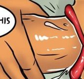 Law officers fuck a striking Indian fox’s face