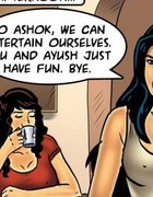 Sassy gals consider sharing secrets with each other
