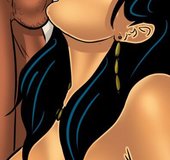 Lovely Indian babe has the best oral skills