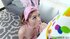 cute tiny long-haired bunny-girl