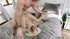 petite long-haired blondie gets