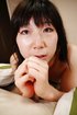 Asian brunette mature solo