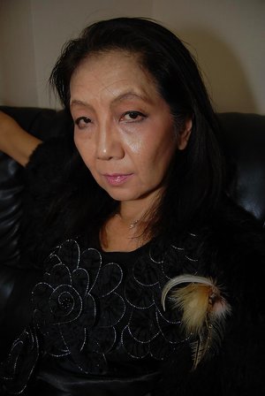 Pretty asian mom