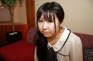 Shy schoolgirl