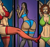 Men are impressed by skanky strippers’ moves