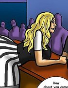 Strippers work their magic to make money at work