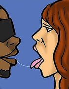Mom’s full ass is grabbed by a youthful black boy