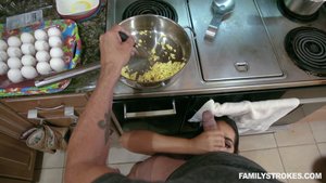 Father performs drilling workout for his - XXX Dessert - Picture 3