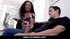 Shaved guy drills mulatta's hairy pussy and gives her facial
