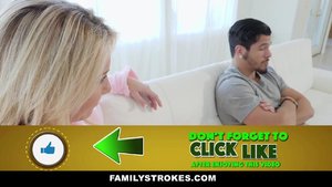 Naughty blondie Mom enjoys cock-sucking and drilling by daughter's boyfriend - XXXonXXX - Pic 4