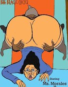 Big-assed teacher’s cunt is eaten out