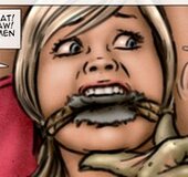 Cruel, creepy torture for a gagged blonde bimbo. Breeders: The Next Generation
