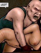 Brute bends over busty lady and gives her the bone. Breeders: The Next