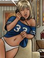 Obscene caller tells a cute teen her ass - Picture 1