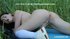young hottie rubs one