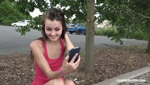 Youngsters exchange oral before risky public sex