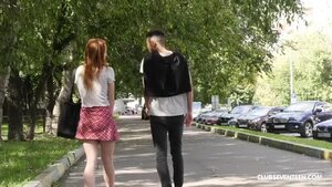 Teen redhead gives bf the absolute best of herself