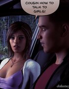 Disrespectful teen cousin gets scolded on road trip. Kayla'S Summer Break
