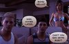 Bikini-clad college girl chats up two teen boys. Kayla'S Summer Break