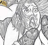 Surplus of big dicks for a wide assed wench