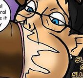 Blue-eyed teen sucks and titty fucks BBC