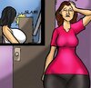 Chesty mom and stacked daughter argue regularly