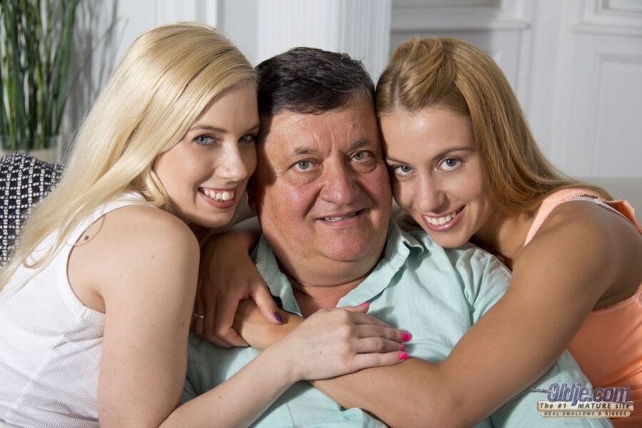 Bodies come together in young and old three - XXX Dessert - Picture 2