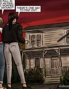 Sexy friends visit a home from their youth. Trick And Treat By Slasher.