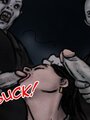 Vile creatures grab and lick a bound - Picture 3