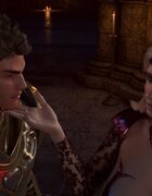 3d queen fucks her soldier before fight