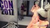 Dressing room sex for sultry futanari